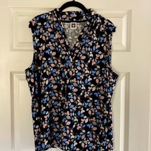 Anne Klein Sleeveless Blouse